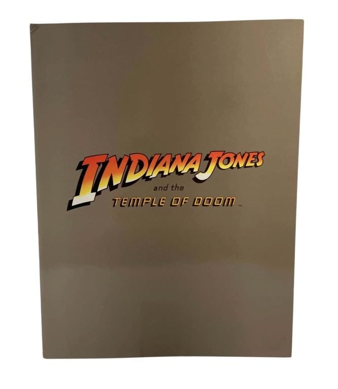 Indiana Jones and the Temple of Doom (1984) - Pre-Release Screenings Program Cast Crew List (1 of 2)
