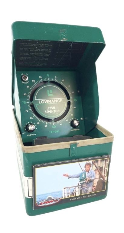 Jaws (1975) - Lowrance Fish-Lo-K-Tor Fish Finder (Chris Kiszka Collection) (1 of 7)