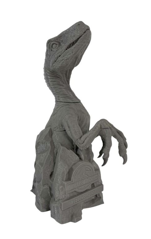 Jurassic World (2015) - Phil Tippett Crew Gift Velociraptor Dinosaur Master: Jurassic World (2015) - Phil Tippett Crew Gift Velociraptor Dinosaur Master.Original 3D printed Velociraptor dinosaur master used to make the cast and crew gifts from the Colin Trevorrow directed