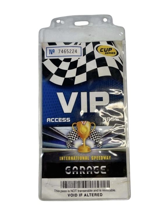 Lucifer (2016-2021) - Event VIP Access Race Pass: Lucifer (2016-2021) - Event VIP Access Race Pass.Measuring 4 1/2" x 8 1/2".Original event security race pass in the production of the fantasy television series 'Lucifer' (2016-2021), based on the DC