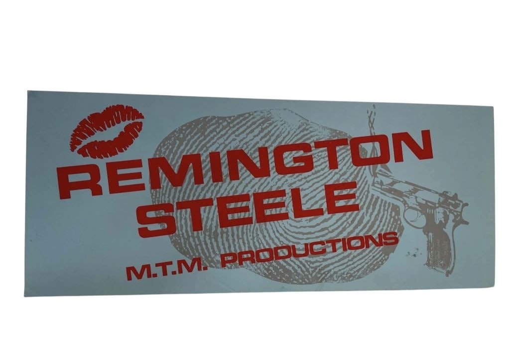 Remington Steele (1982[x=#8211/]1987) - Crew Used Dashboard Parking Permit Card: Remington Steele (1982[x=#8211/]1987) - Crew Used Dashboard Parking Permit Card.Original production dashboard parking permit card given out to the cast and crew on the Robert Butler and Michael