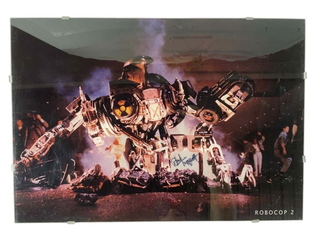 RoboCop 2 (1990) - Phil Tippett Signed Production Still - Lot B (1 of 2)