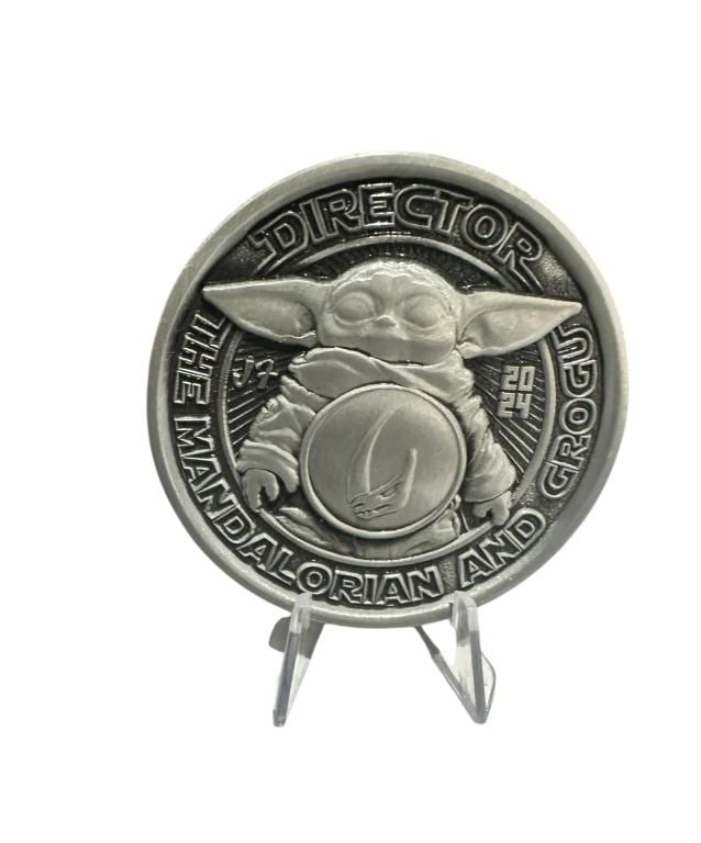 Star Wars: The Mandalorian and Grogu (2026) - Director Jon Favreau Challenge Coin Crew Gift (1 of 2)