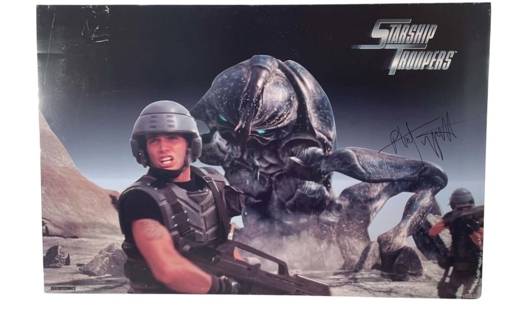 Starship Troopers (1997) - Phil Tippett Collection - Phil Tippett Signed Poster (1 of 3)