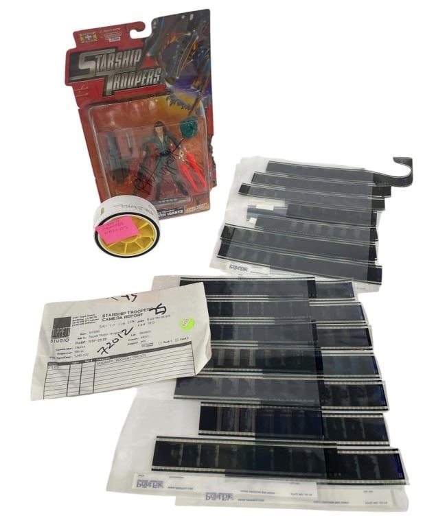 Starship Troopers (Phil Tippett Collection 1997) - Visual Effects Reels and Signed Toy - Lot D (1 of 4)