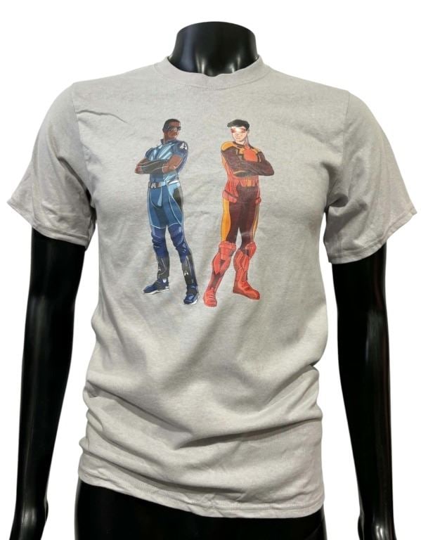 The Boys (2019[x=#8211/]2026) - T-Shirt From The Race of The Century: The Boys (2019[x=#8211/]2026) - T-Shirt From The Race of The Century.Original T-Shirt worn in the Eric Kripke produced satirical superhero television series 'The Boys' (2019[x=#8211/]2026), which