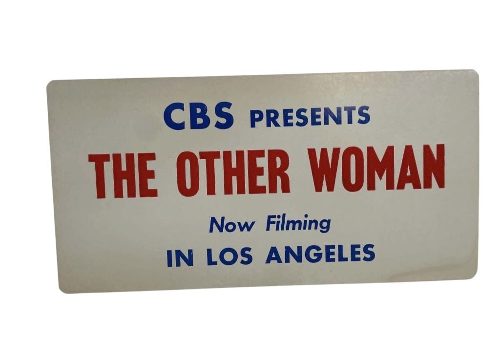 The Other Woman (1995) - Crew Used Dashboard Parking Permit Card (1 of 1)