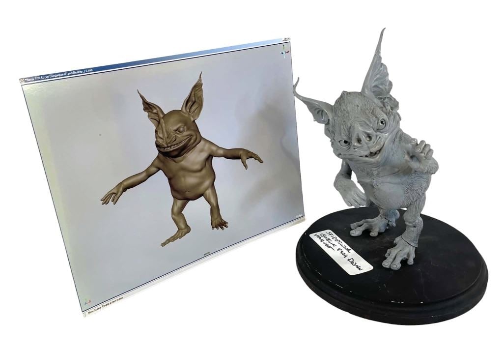 The Spiderwick Chronicles (2008) - Goblin Maquette & Concept Art (1 of 5)
