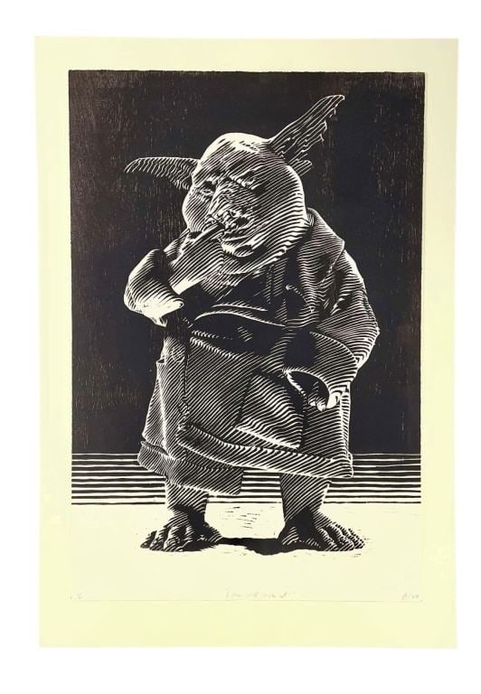 The Spiderwick Chronicles (Phil Tippett Collection 2008) - Signed Scratch Art (1 of 6 in Series) (1 of 4)