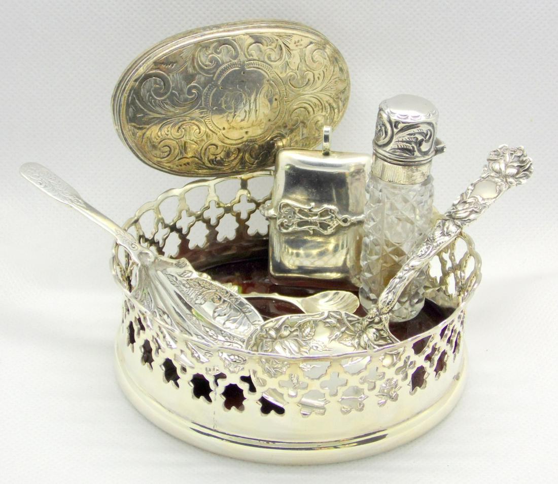 Sterling, Continental Silver Job Lot. (1 of 1)