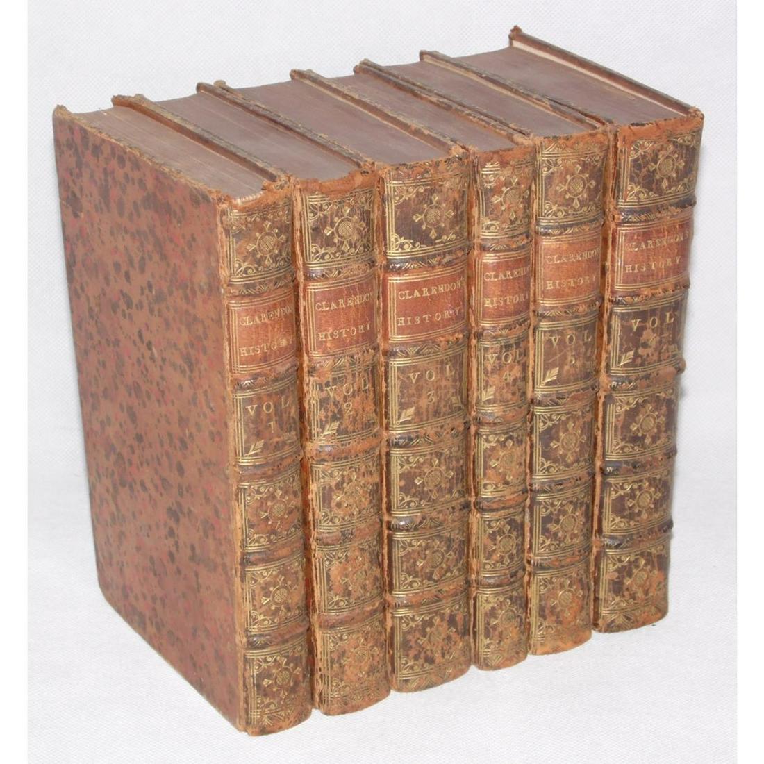 The History of the Rebellion and Civil Wars in Eng: The History of the Rebellion and Civil Wars in England by Clarendon Earl Edward Oxford 1712. 6 Volumes. Good condition. (6 Items)