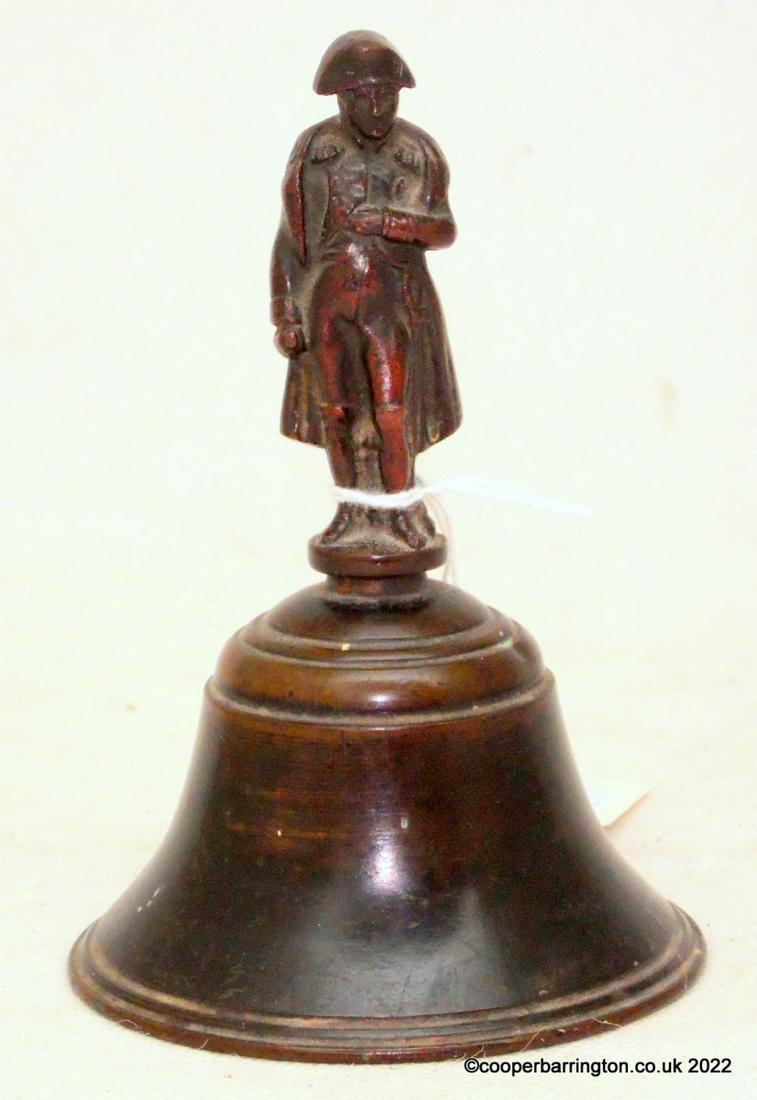 Antique Napoleon Bonaparte Bronze Table Bell (1 of 2)