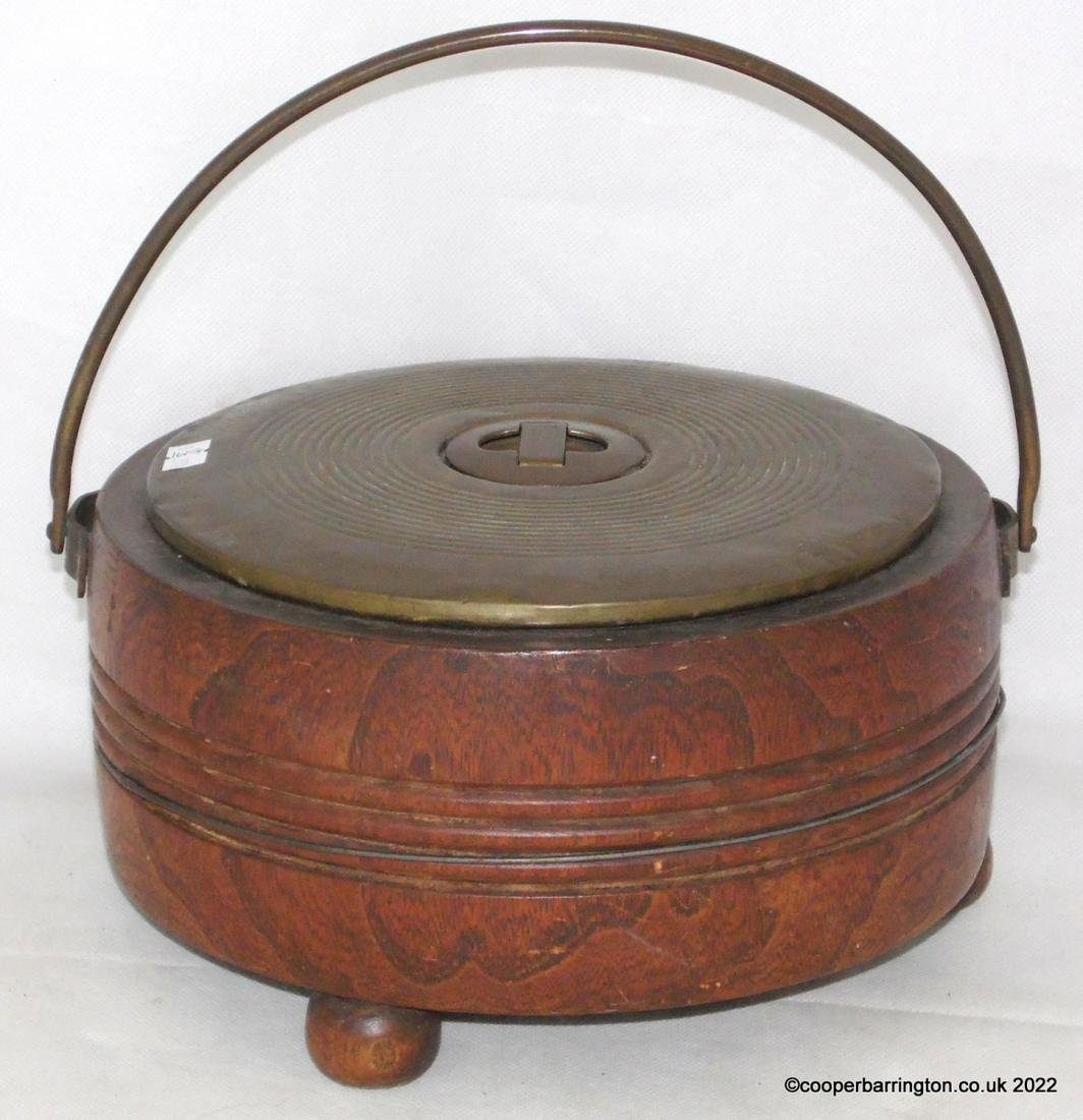 19th Century  Brass Foot Warmer (1 of 1)
