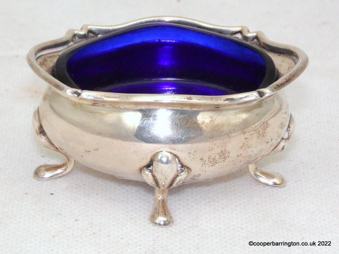 KGV Sterling Silver Open Salt Cellar (1 of 1)