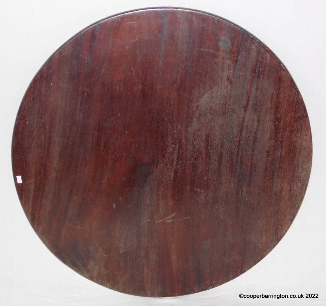 18th Century Georgian Mahogany Tripod Table Top. (1 of 1)