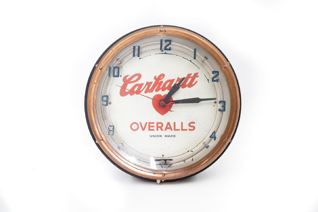 Carhartt Advertising Clock (1 of 5)
