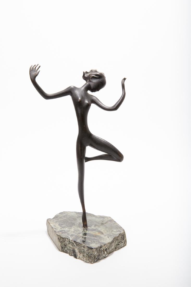 Hagenauer Bronze Figure Of Dancer (1 of 7)
