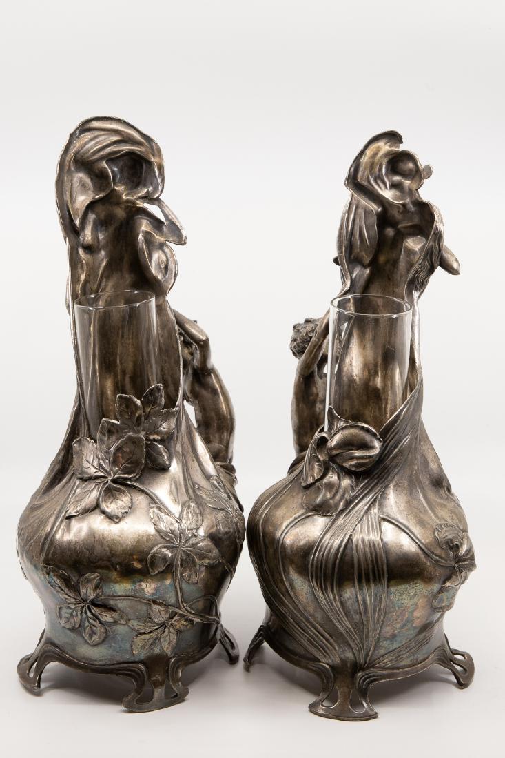 Pair of WMF Art Nouveau Candle Holders (1 of 9)