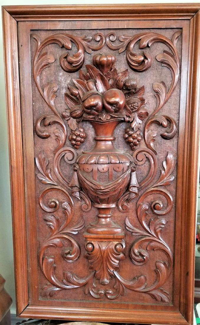 Ornate American Victorian Renaissance Carved Walnut (1 of 8)