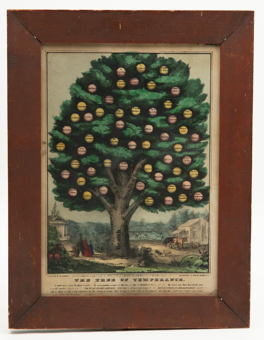 Currier And Ives Hand Colored Print (1 of 5)