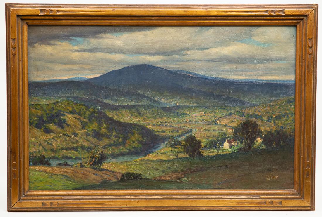 G. W. Sotter O/C, Connecticut River Near Avon, Signed (1 of 3)