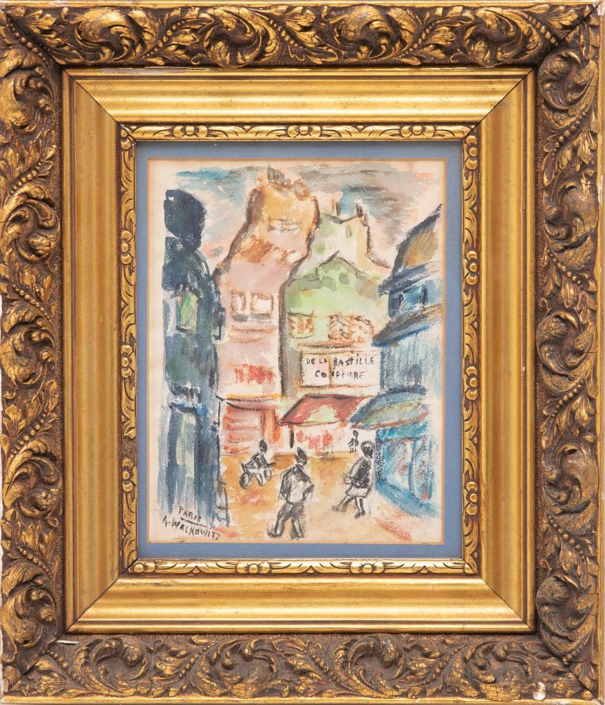 Abraham Walkowitz pencil signed Drawing (1 of 4)