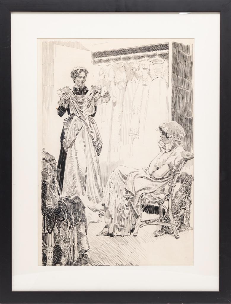 Orson Byron Lowell Pen and Ink on Paper (1 of 7)