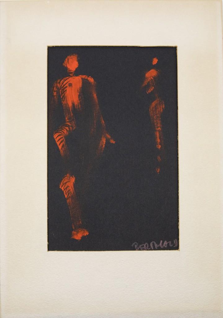 Joachim Berthold Signed Gouache (1 of 3)