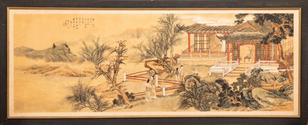 Antique Chinese Watercolor (1 of 5)