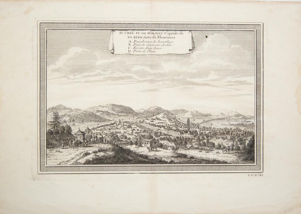 Nicolas Bellin circa 1750 antique map (1 of 3)