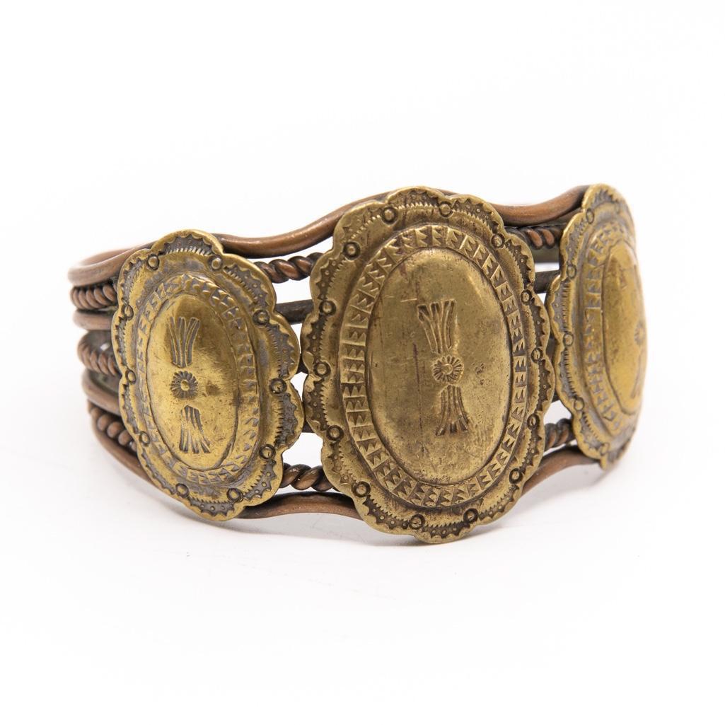 Rare and Early Navajo Shaman Bracelet (1 of 6)