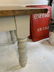 Late 19th C. pine Farm table - 4