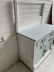 Shabby chic washstand with towel bar - 3