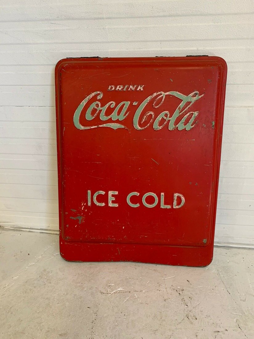 Original 1940's Coca-Cola panel (1 of 5)