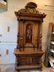 Signed Francois Linke Walnut Carved Shakespeare