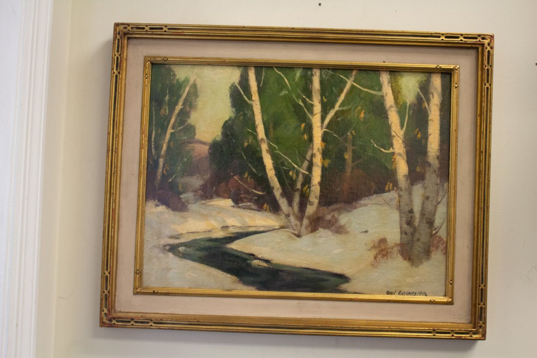 Signed Cecil Chichester Oil on Canvas (1 of 6)