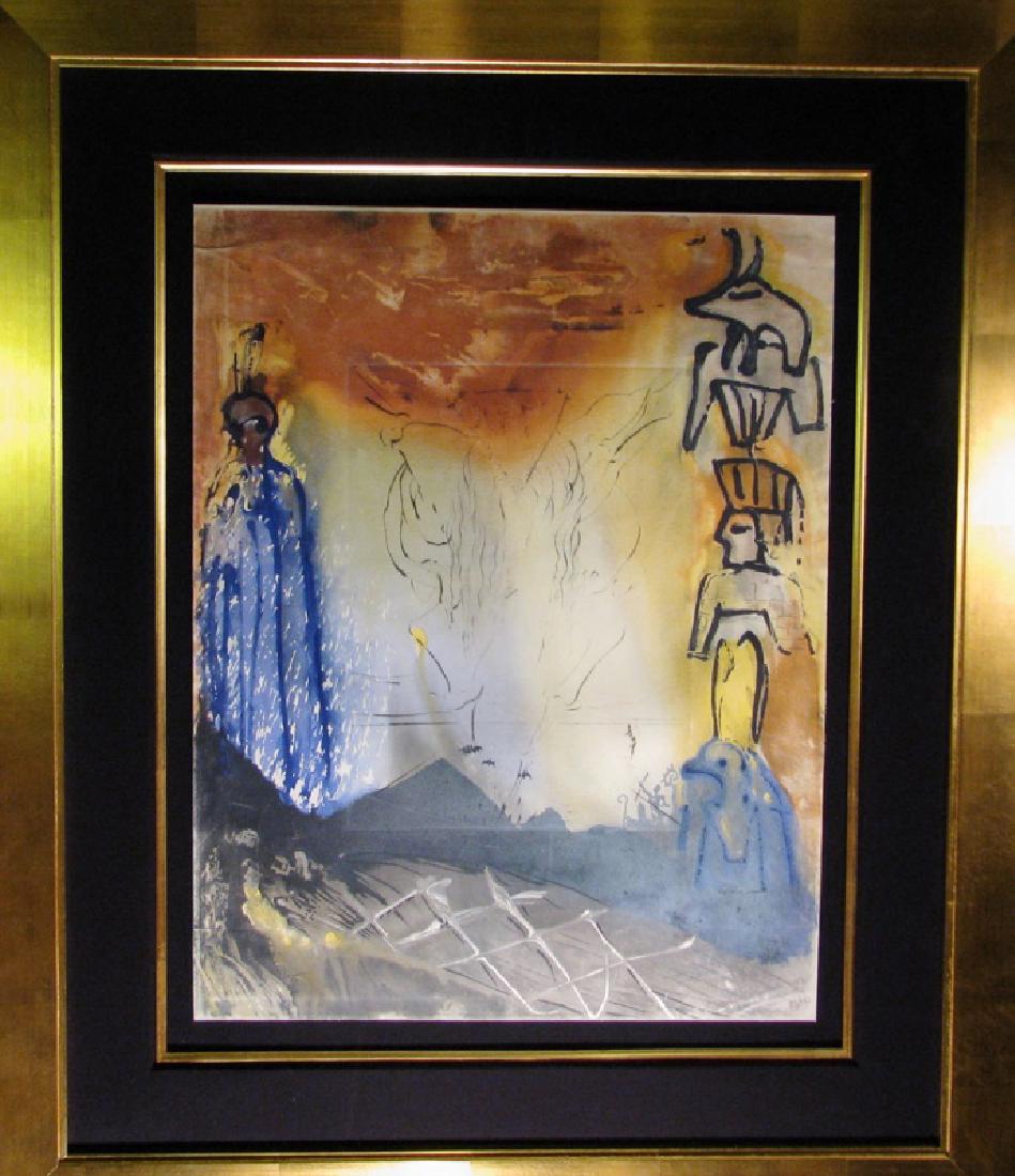 Dali Moses & Monotheism Nightmare of Moses Hand Signed (1 of 4)