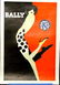 658: Villemot Poster Bally Shoes Deco Linen Backed