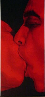 Robert Longo Kissing Couple Hand sig/# RARE PIECE: Artist: Robert Longo Title: Kissing Couple Description:Lithograph, hand signed and numbered proof. Edition: Proof VII Dimensions: 36-1/2 X 18" Publisher: NA Year: 1996 Condition: Excellent