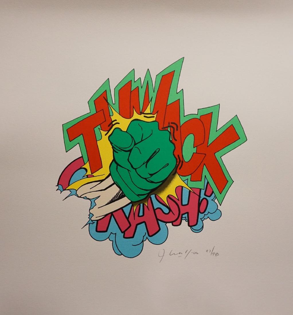 John Matos "Crash" Fist of Fury Hand Signed Numbered (1 of 3)