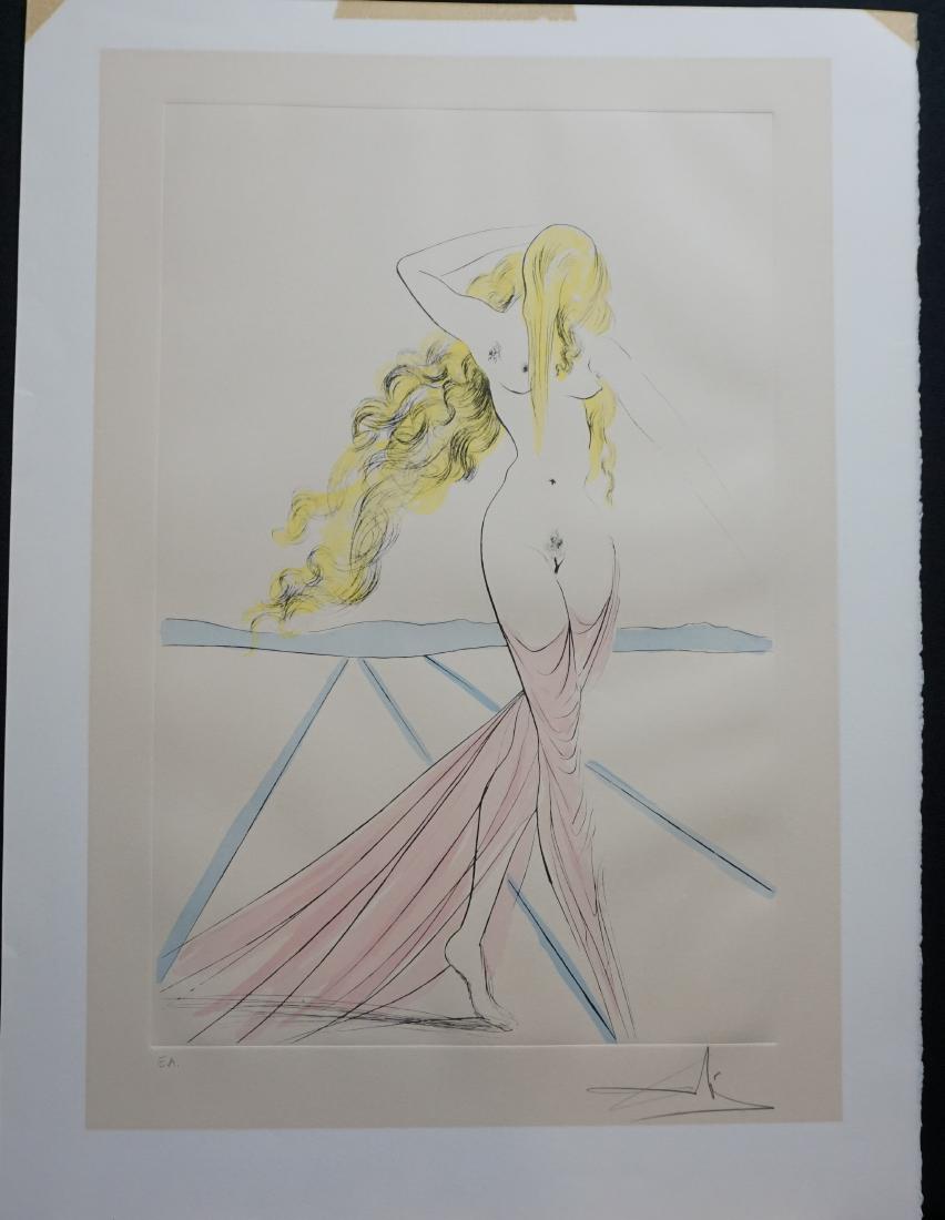 Dali Venus  Hand Signed Etching Dali Archives Certified (1 of 4)