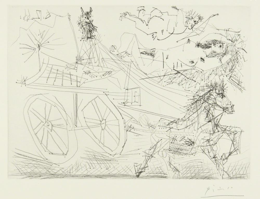 Pablo Picasso Peintures aux: Un Dejeuner (1 of 1)