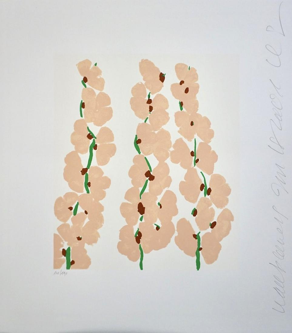 Donald Sultan from The Wall Flower Suite (1) (1 of 3)