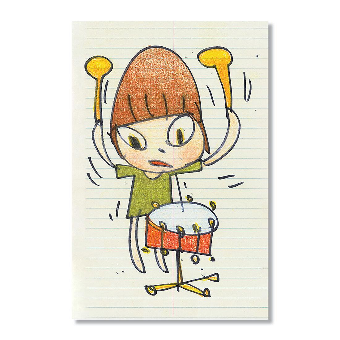 Yoshitomo Nara Banging The Drum (1 of 1)