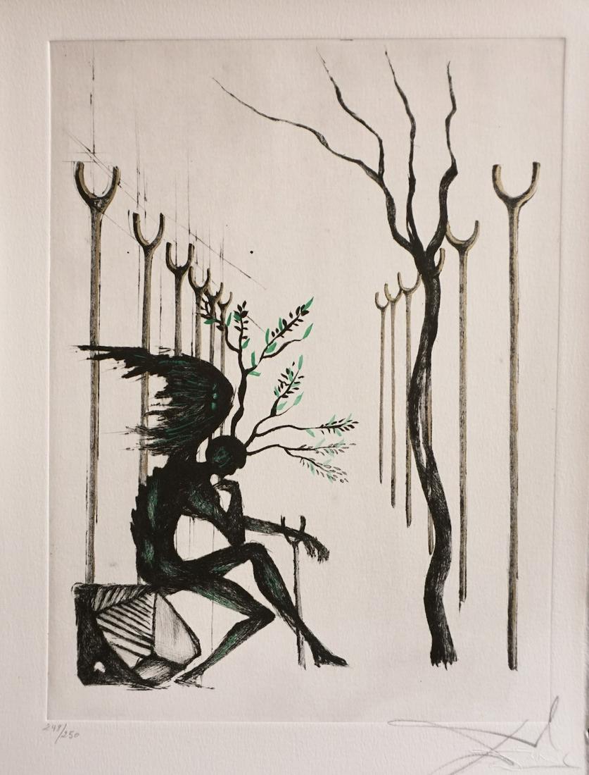 Salvador Dali Le Vitrail (1 of 3)