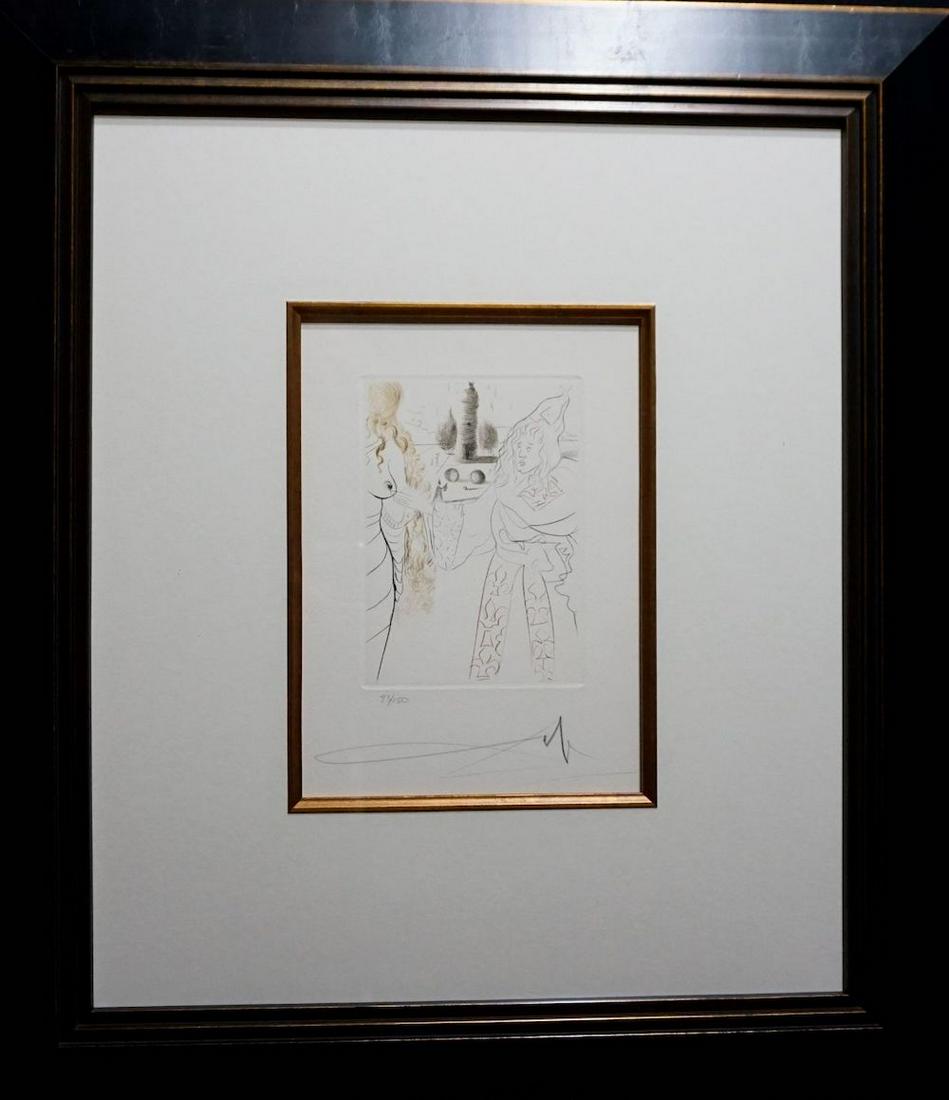 Salvador Dali Le Decameron La Femme Adultere (1 of 4)