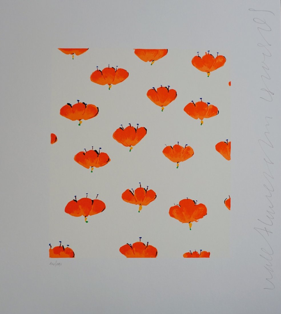 Donald Sultan From Wall Flower Suite (1 of 3)