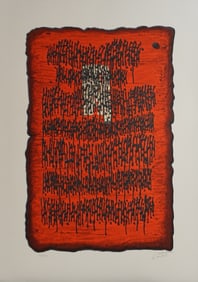 Moshe Castel Prophesy Hand Signed Lithograph