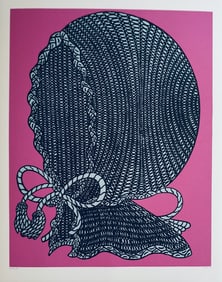 William Nelson Copley “CPLY?? Baby Bonnet Hand Signed Serigraph