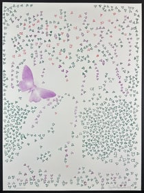 Augustin Fernandez Construction Hand Signed Lithograph